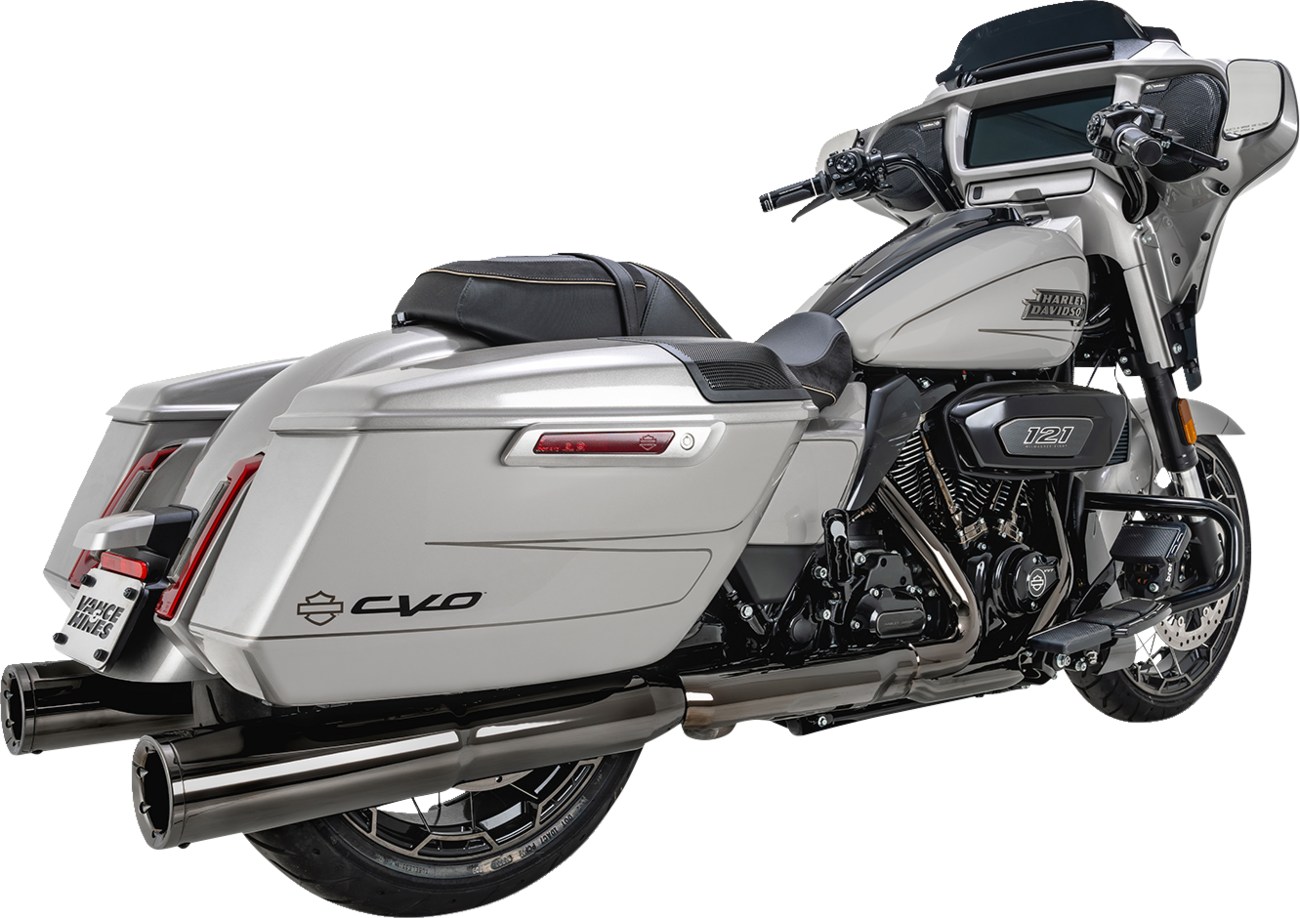 Vance & Hines Hi-Output Slip-On Mufflers 16468 in Dark Chrome – 4.5 Inches