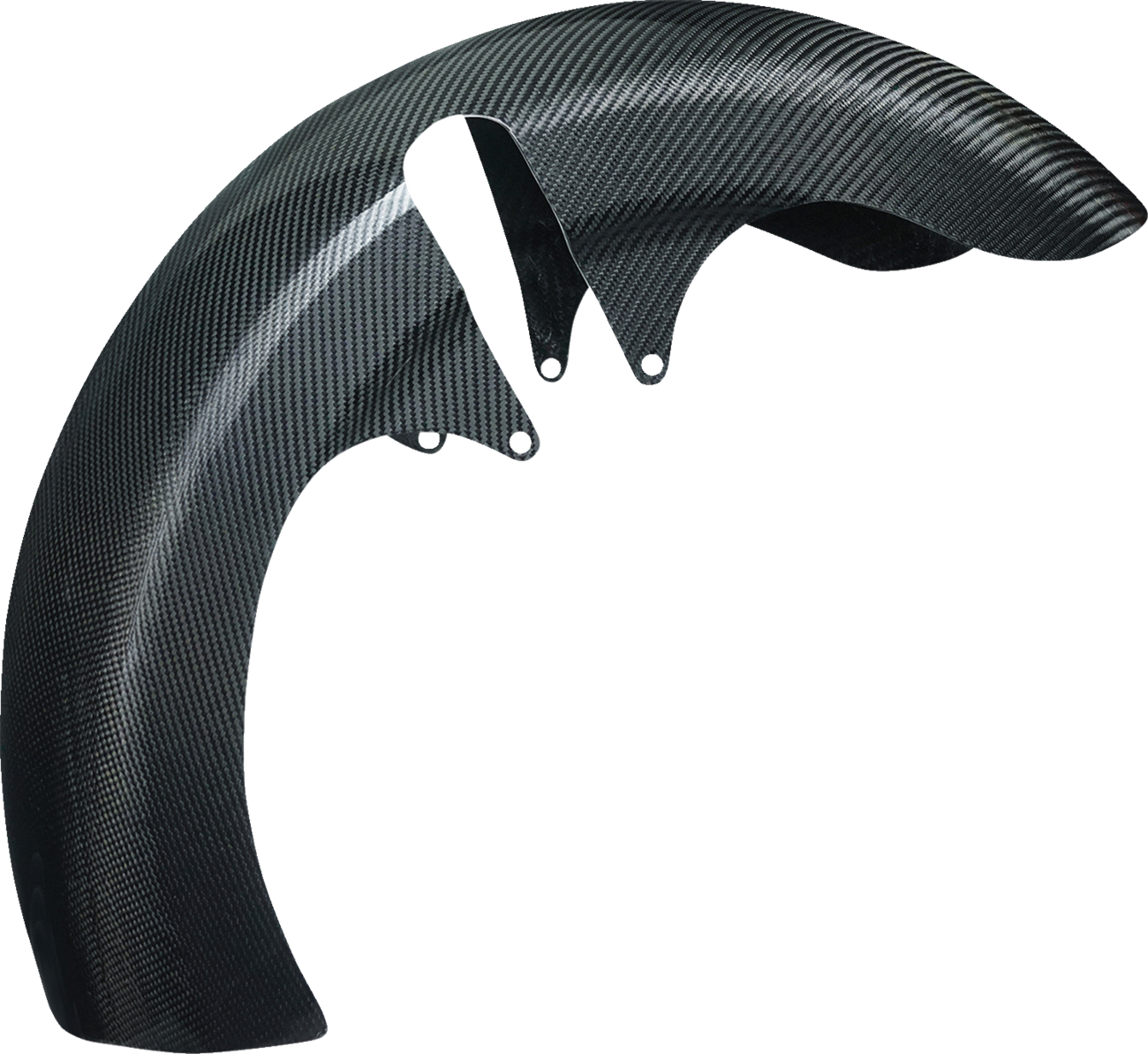 ARLEN NESS Front Fender - Fat Wrapper - 21" - Carbon Fiber - FLT '14-'23 210-025