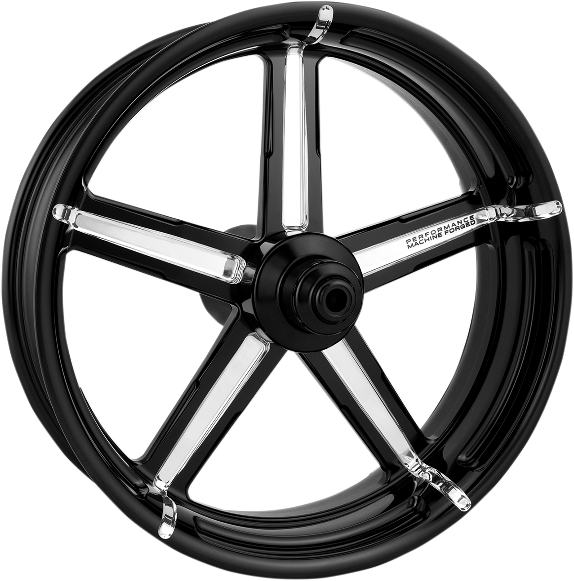 PERFORMANCE MACHINE (PM) Wheel - Formula - Rear - Single Disc/with ABS - Platinum Cut™ - 18x5.5 - '09+ FL 1269-7814R-FRM-BMP