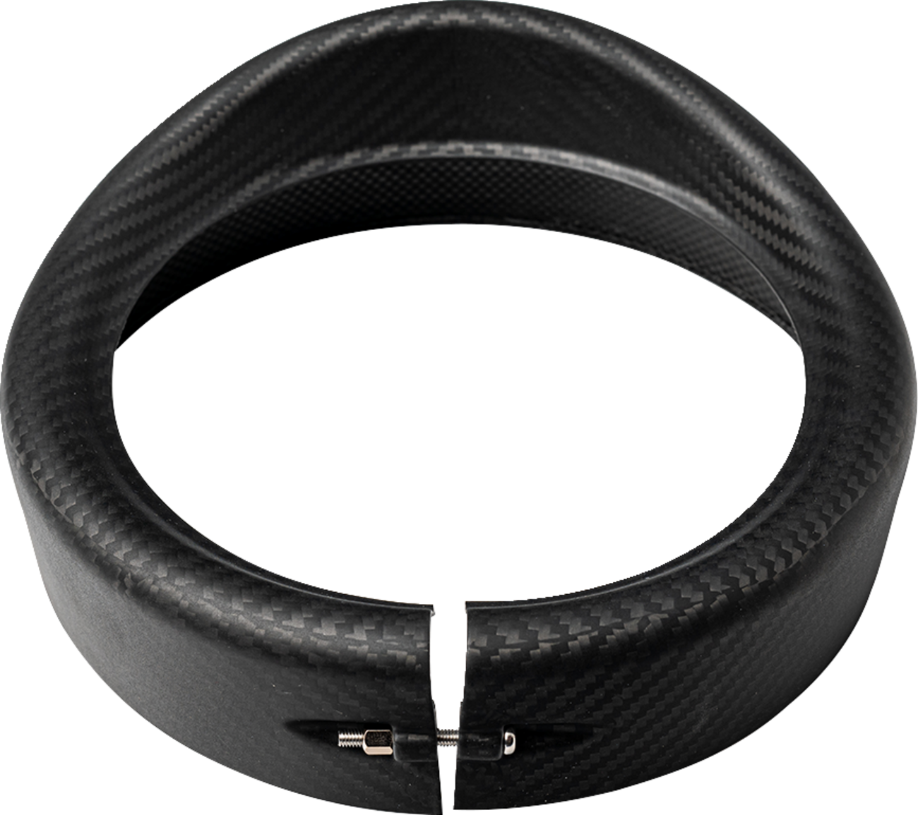 SLYFOX 1508-3112 Headlight Trim with Visor for 7-Inch Lights - Matte Finish