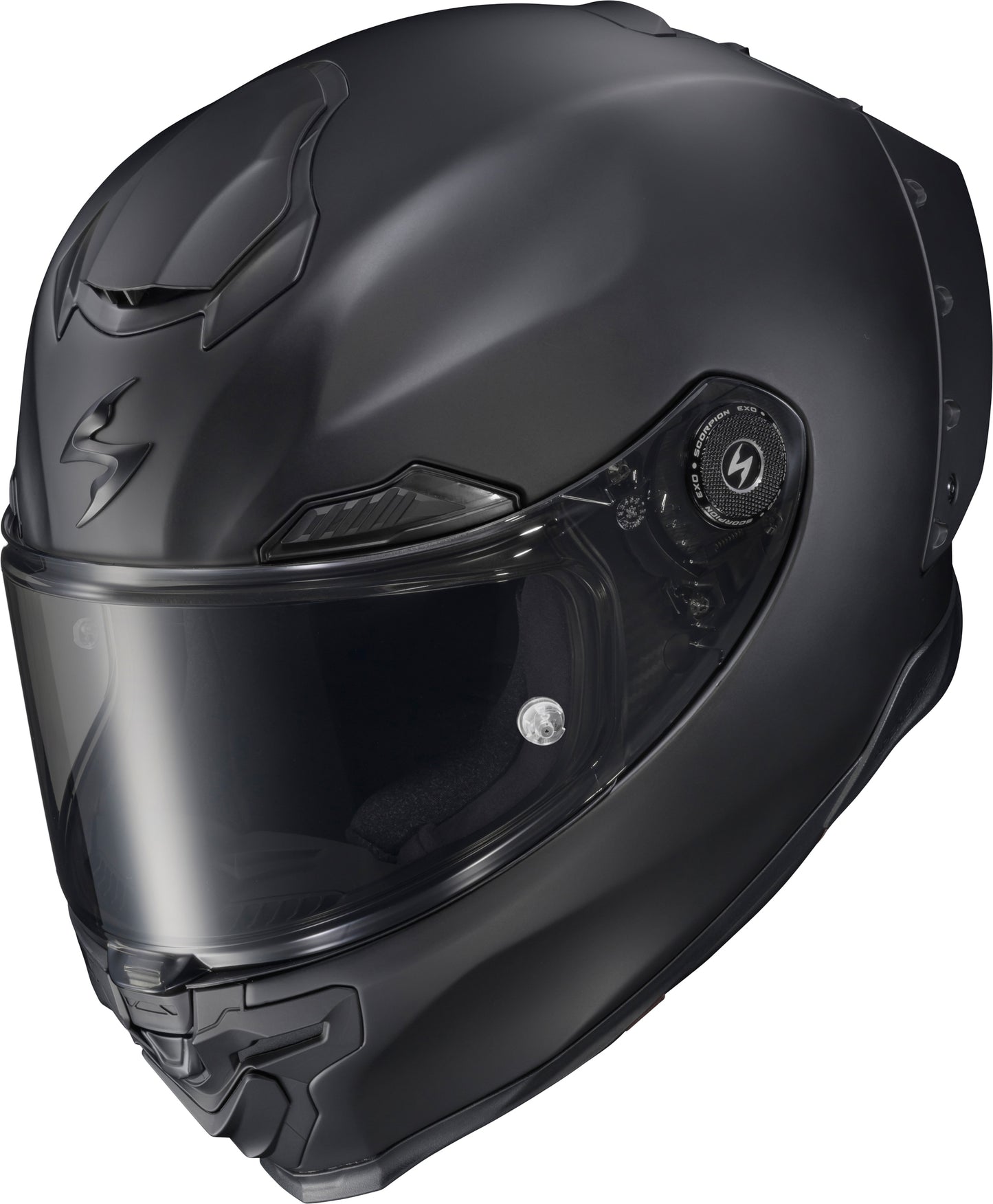 Scorpion EXO Apex Exo Warp Full Face Helmet in Matte Black, 2XS - Model WAR-3101