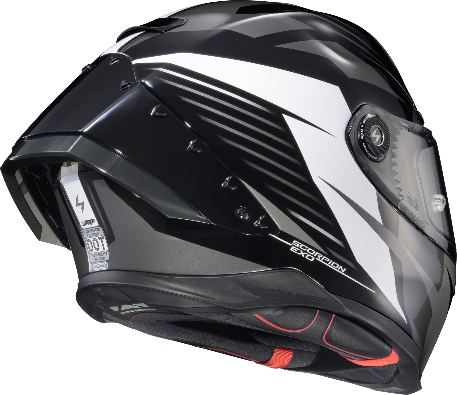 Scorpion EXO Apex Exo Warp Full Face Helmet Dilithium Phantom Medium (Part #WAR-3834)