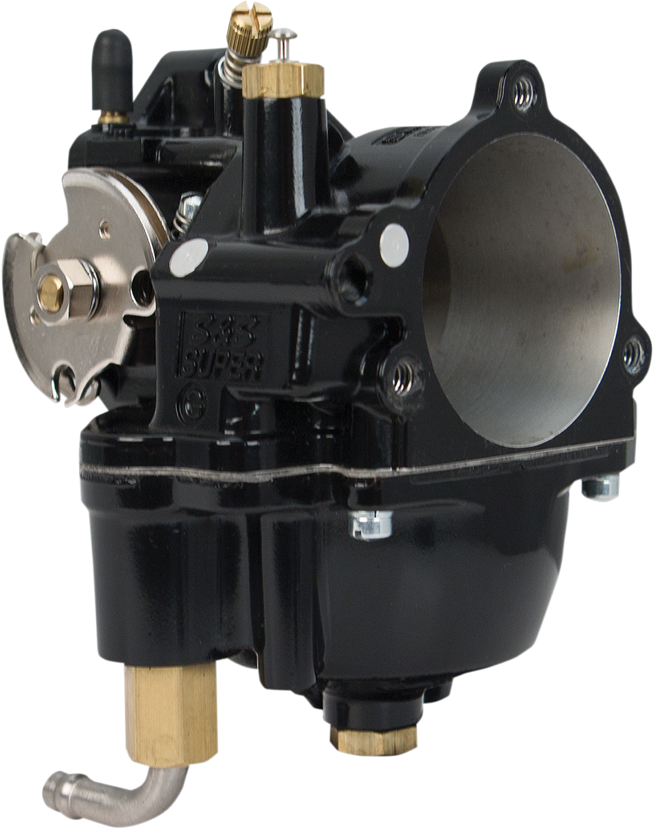 S&S Cycle Super G Carburetor - Big Bore, Model 110-0100, Black Finish