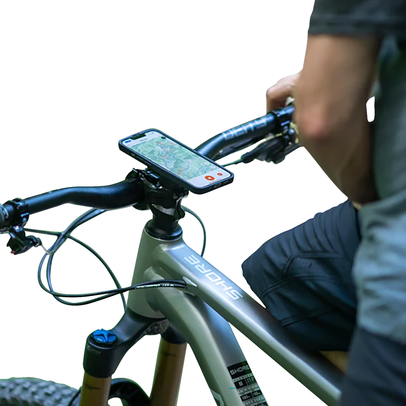 SP CONNECT GPS Cradle Mount 52870 for Garmin Devices - Aircraft-Grade Aluminum, Shock Absorbing Head, Adjustable Angle