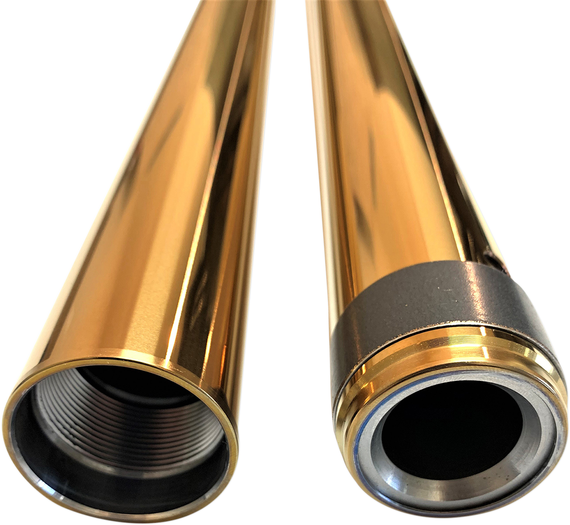 PRO-ONE PERF.MFG. Fork Tube - 39 mm - 24.25" - Gold 105020G