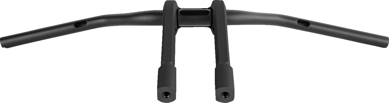 PERFORMANCE MACHINE (PM) Phatbar & Riser Kit - Internal Wiring - 9" - Black Ops 0208-2195M-SMB