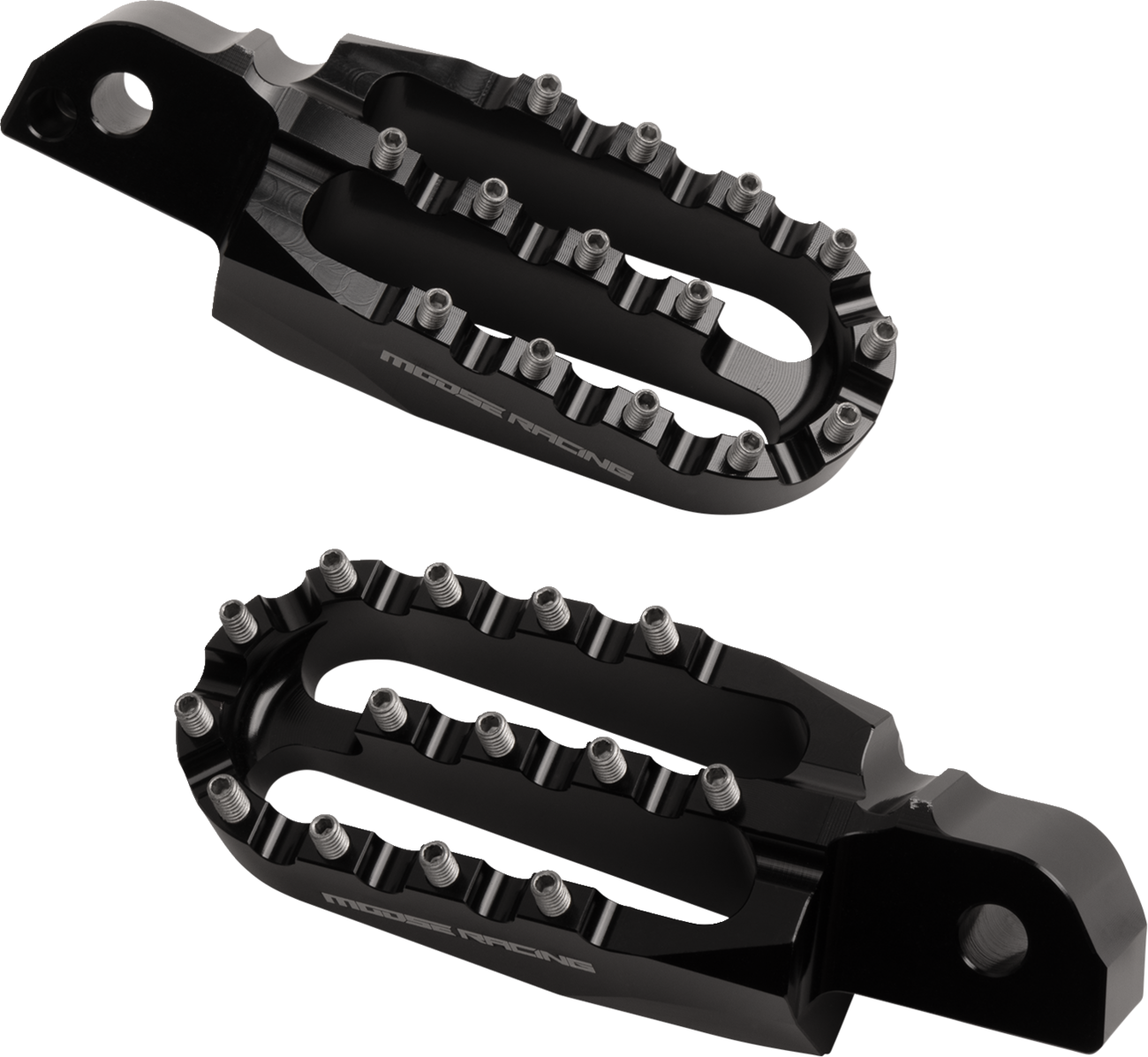 MOOSE OFFROAD Foot Pegs - Black - Passenger M80-550
