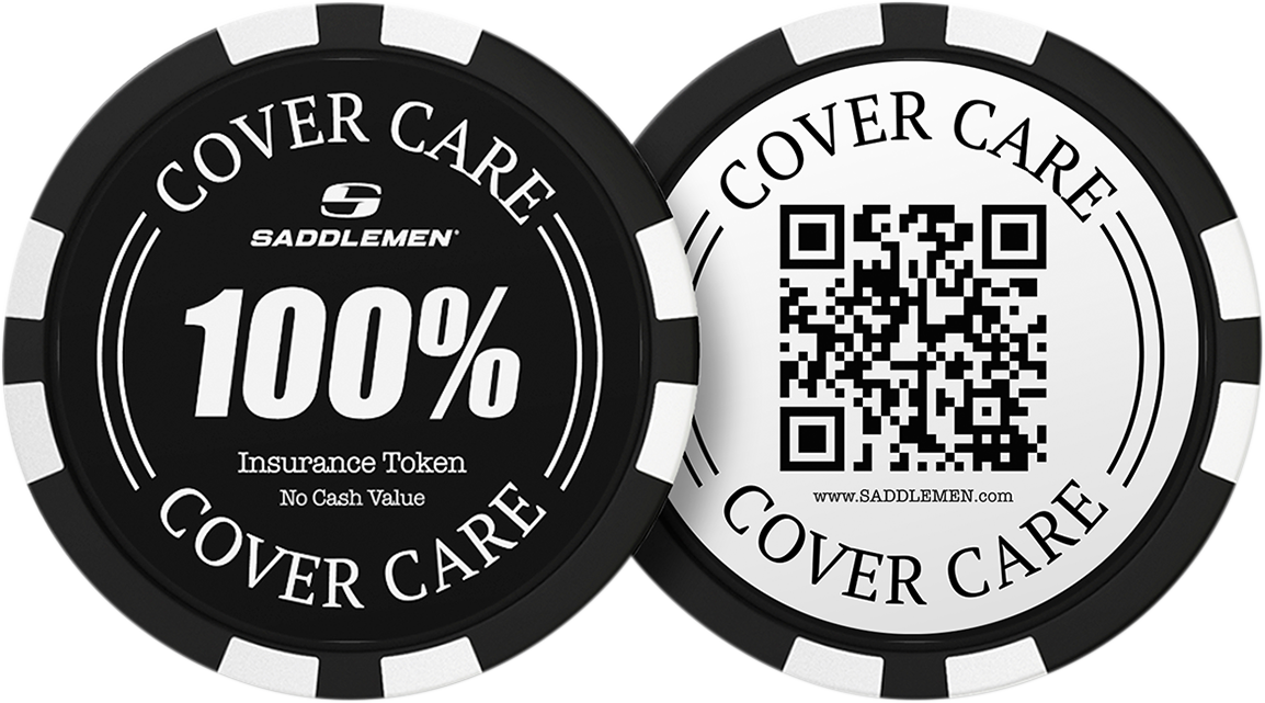 SADDLEMEN Cover Care Token 9904-1483 – Seat Repair and Restoration Solution
