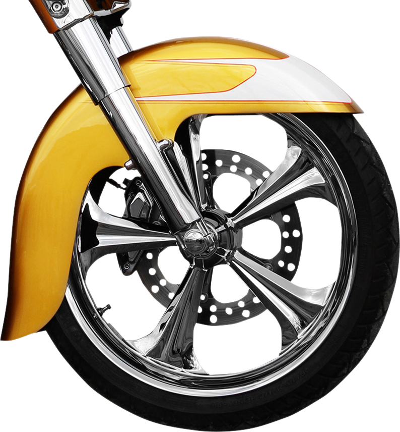 KLOCK WERKS WFB™ Benchmark Front Fender - Steel - Black