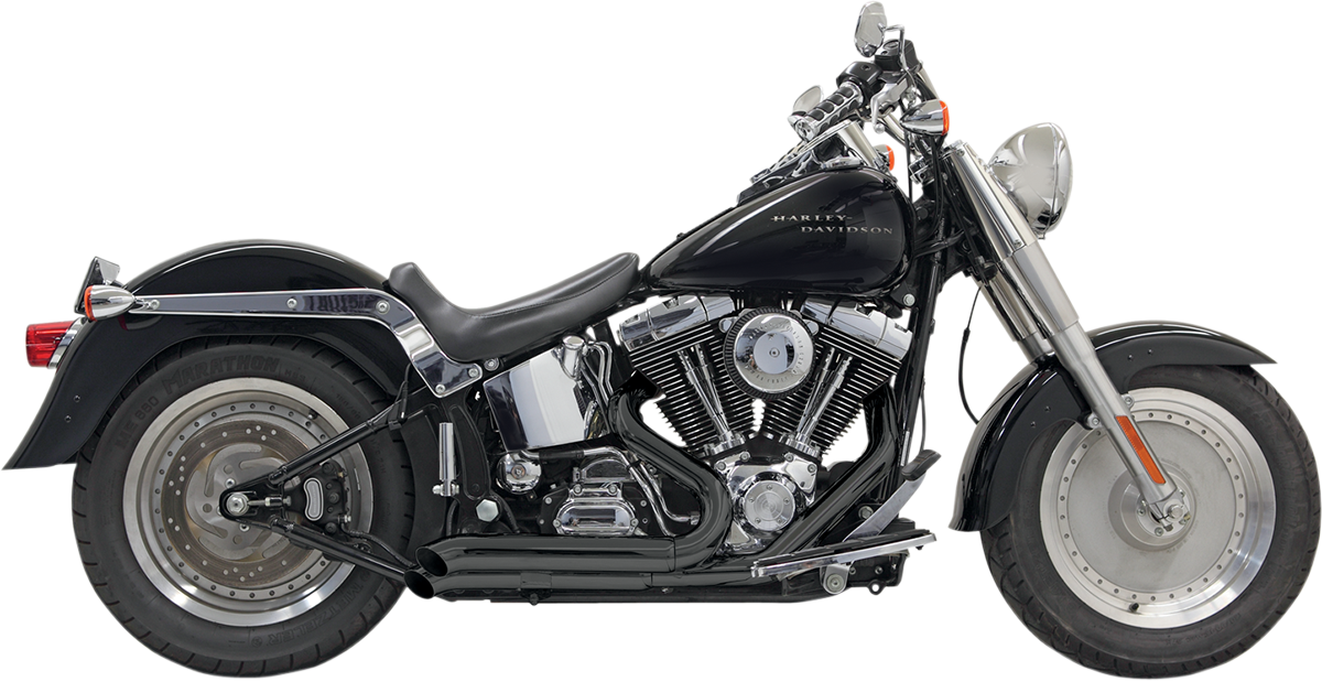 BASSANI XHAUST Pro Street Exhaust - Turn Out - '86-'17 Softail