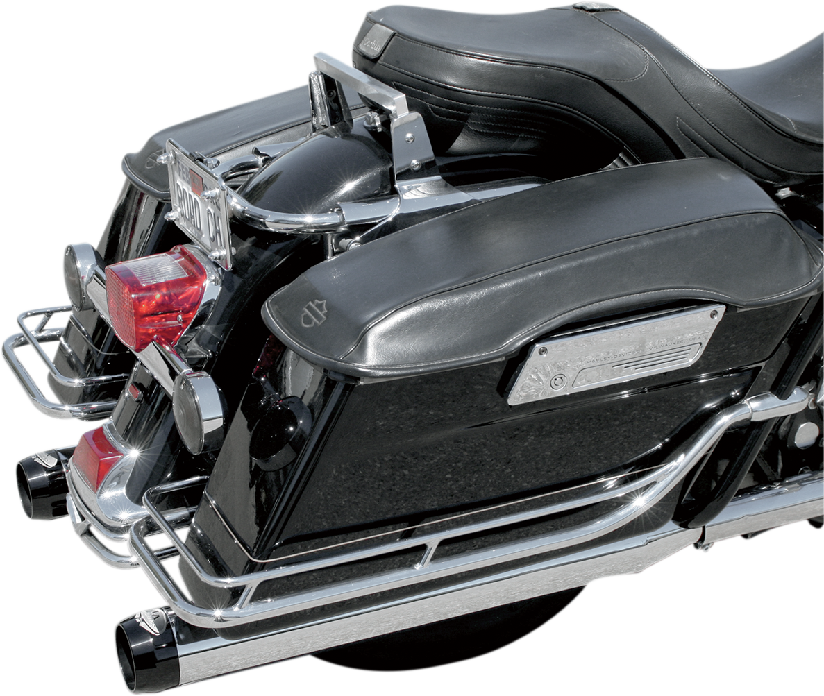 BASSANI XHAUST 4" Quick Change Series Slip-On Mufflers - FL '95-'16