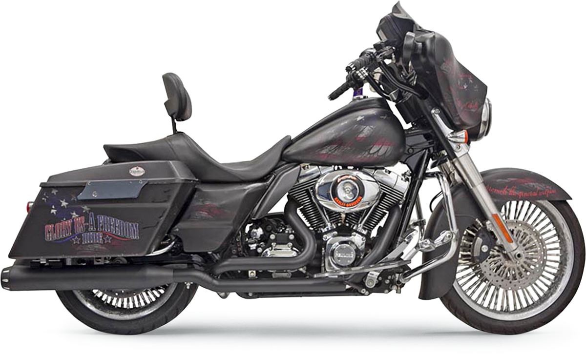BASSANI XHAUST True-Dual Down Under Headpipes - FL '09-'16