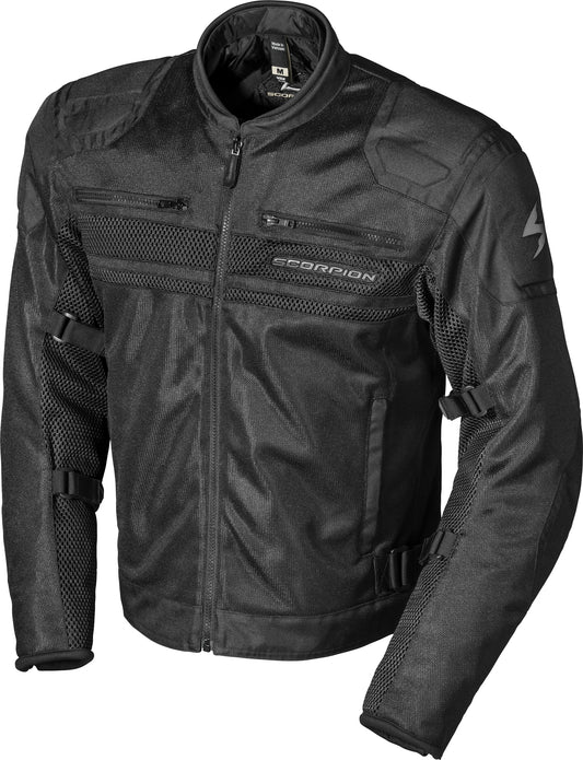 Scorpion EXO Vortex Air Mesh Jacket Black Medium - Breathable Motorcycle Riding Gear