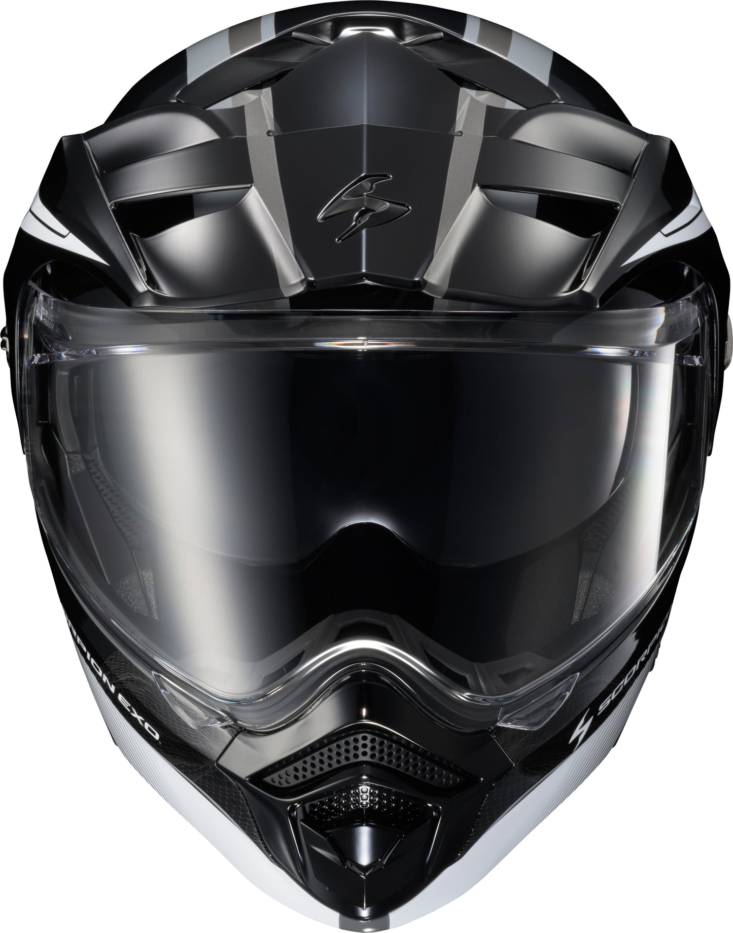 Scorpion EXO Exo AT960 Modular Helmet Topographic 2 Black/White/Grey XL
