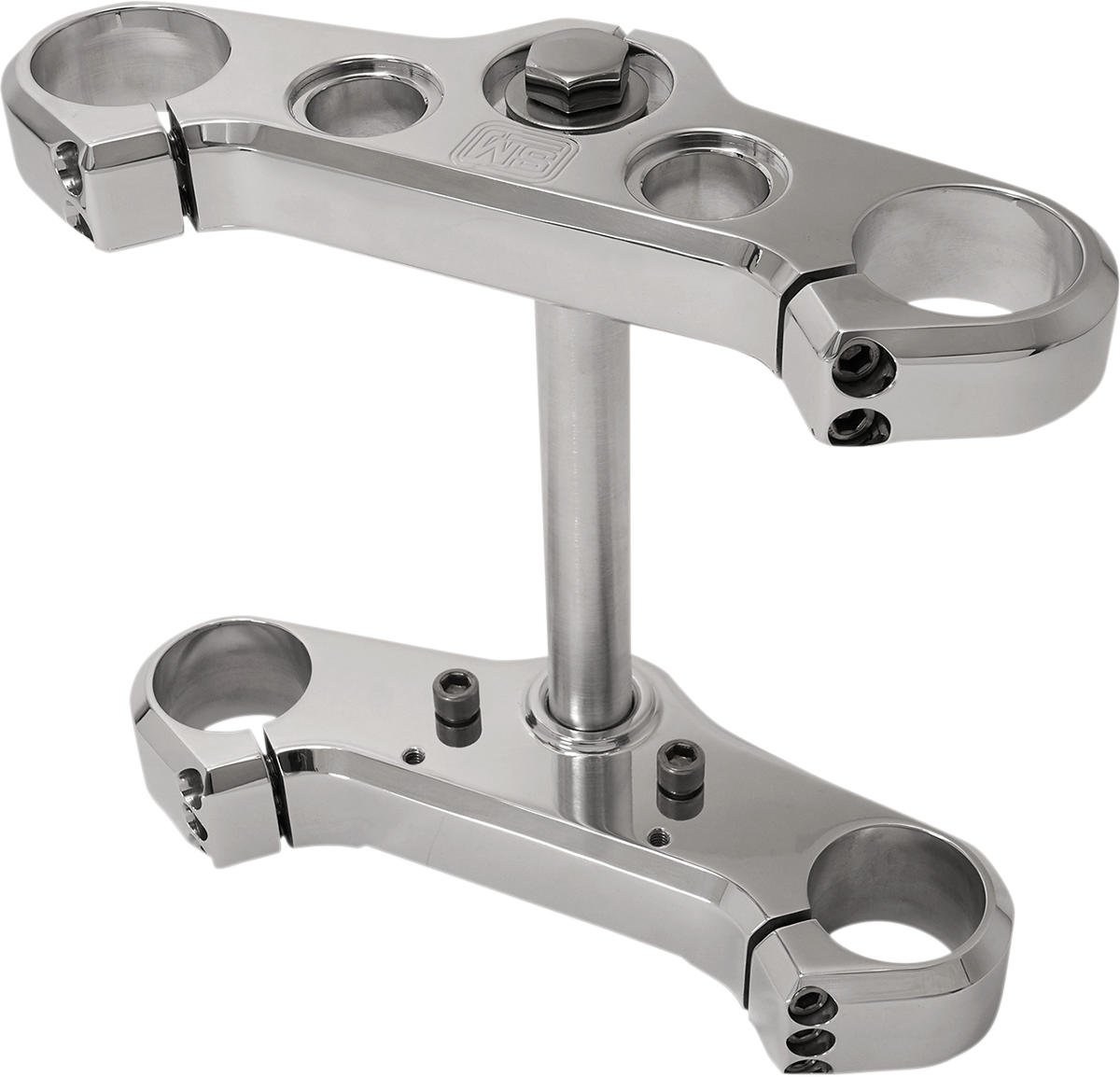 SPEED MERCHANT Elite Triple Trees - 49 mm - Polished SM-HDST49TTP