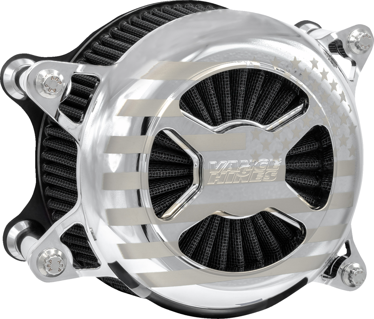 Vance & Hines VO2 America Air Intake Kit - Chrome (Part No. 72046FG)