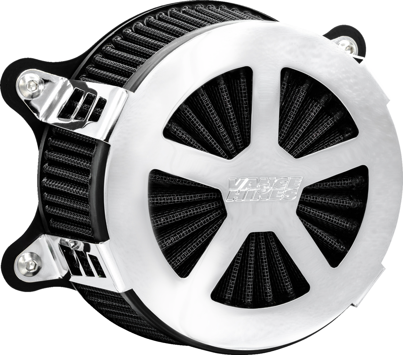 Vance & Hines VO2 Radiant V Air Intake Kit - Chrome (Part No. 71103)