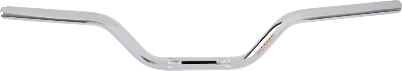 SLYFOX Mid Bend Chrome Handlebar TM-SLY45 for Motocross and Off-Road Bikes