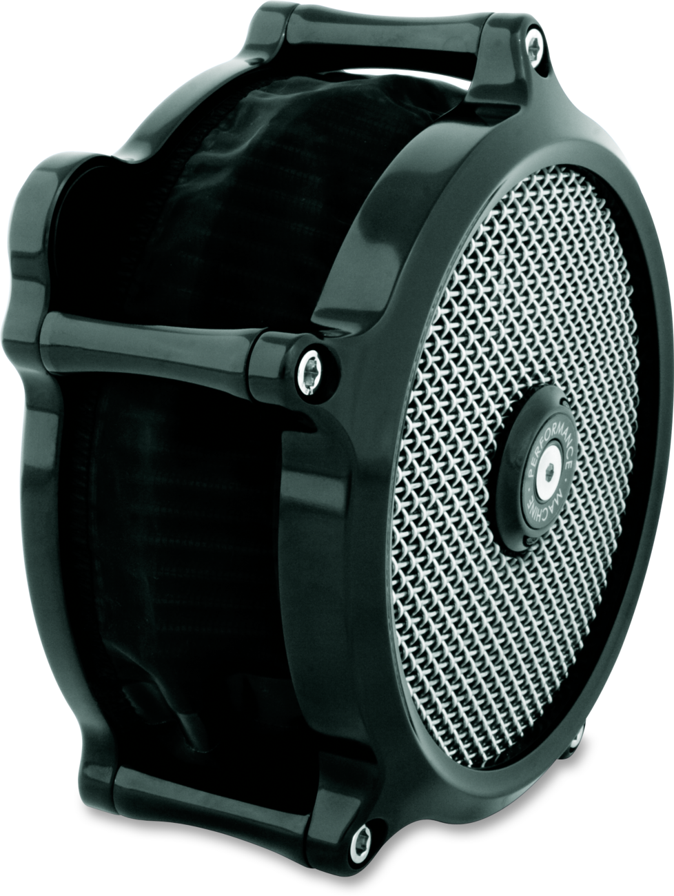PERFORMANCE MACHINE (PM) Super Gas Air Cleaner Kit - Black 0206-2165-B