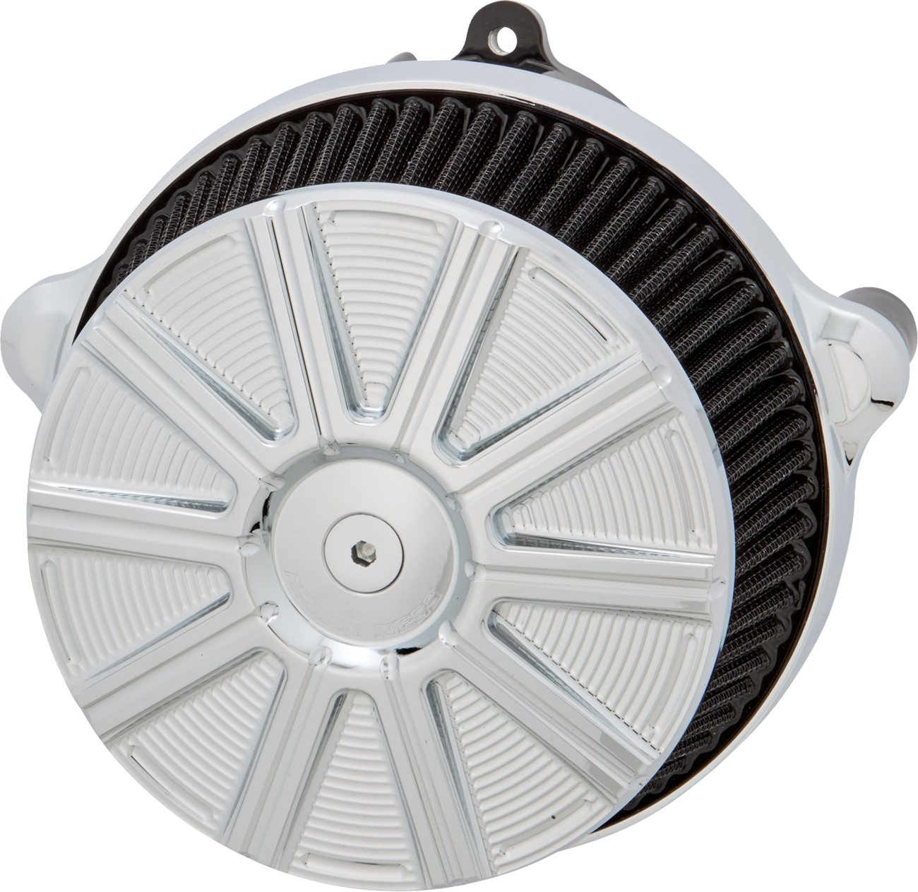 ARLEN NESS Big Sucker™ Stage 1 Air Cleaner Kit with Cover - 10 Gauge - Chrome 600-306