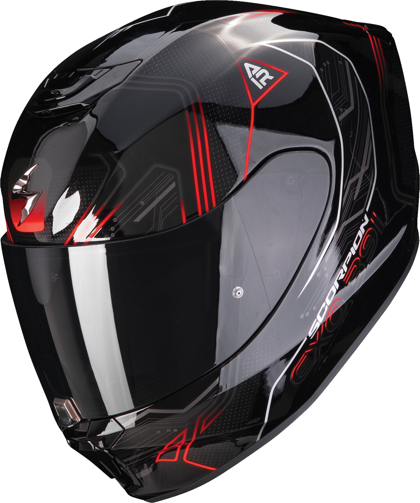 Scorpion EXO R330 Bendr Red Full-Face Helmet (Part #33-1327)