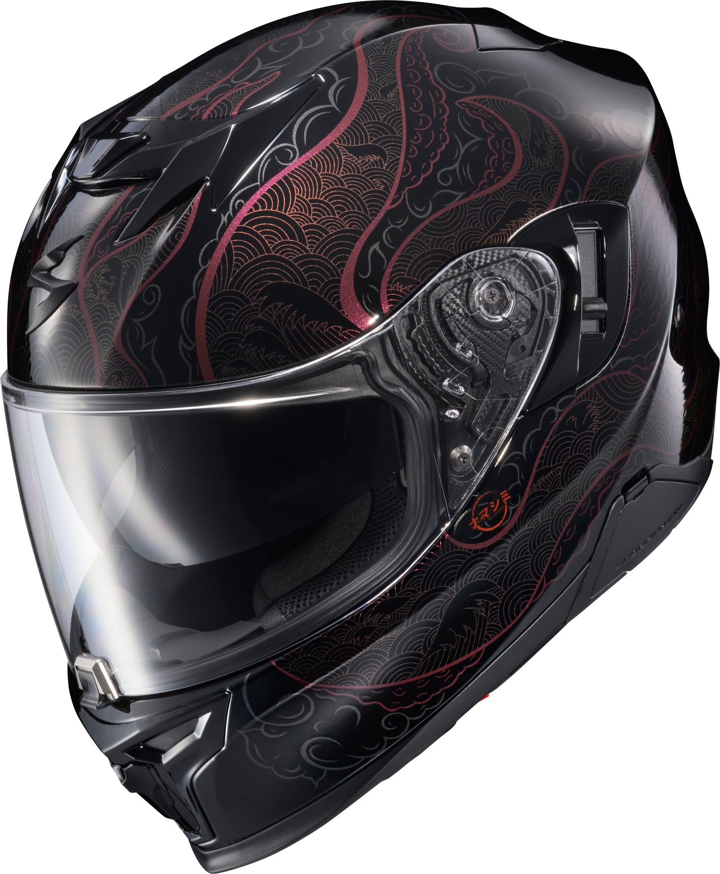 Scorpion EXO Exo T520 Helmet Nama Shimi Black & Chameleon Large
