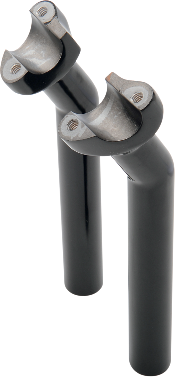 DRAG SPECIALTIES Forged Aluminum Handlebar Risers - Pullback - 8-1/2" - Black 241609