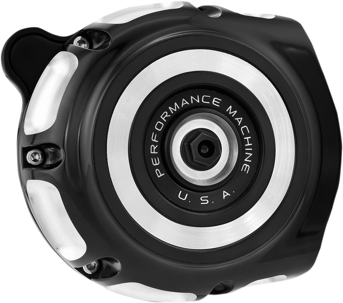PERFORMANCE MACHINE (PM) Vintage Air Cleaner - Contrast Cut™ 0206-2131-BM