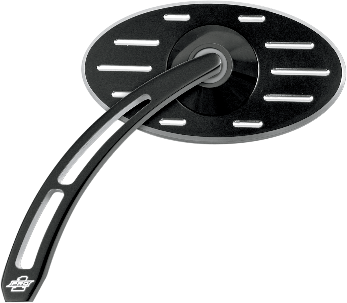 PRO-ONE PERF.MFG. Pro Street Side View Mirror - Left, Black - Part 102630B