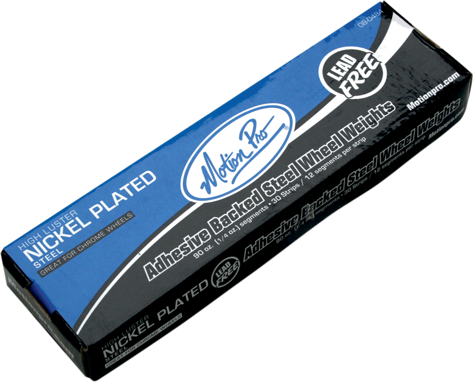 Motion Pro 08-0484 Nickel Adhesive Stick-On Wheel Weights - 1/4 oz, Pack of 360