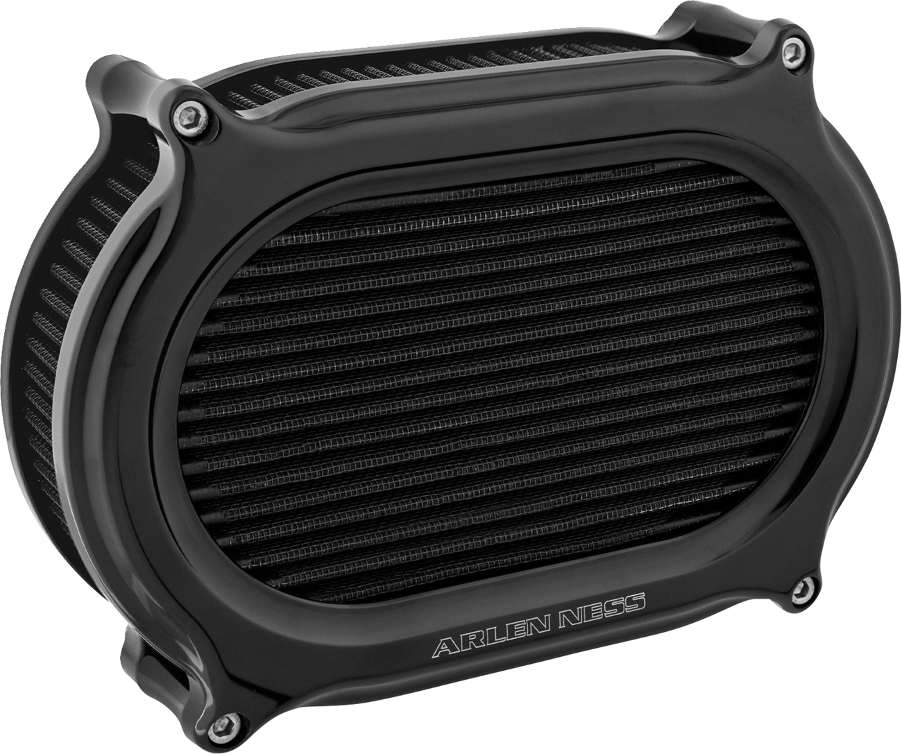 ARLEN NESS Stage 2 Oval Air Cleaner Kit - All Black 600-169
