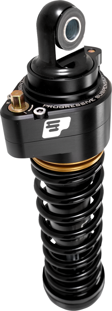 Progressive Suspension 944 Series Shock - 13 Inch to 12 Inch Ride Height - Ultra Touring-QPS - Super Duty - Black/Gold (Part #944-4071UT-QPS)