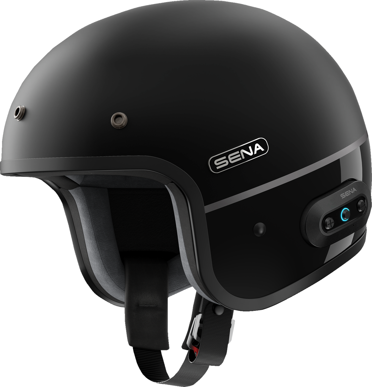 SENA Surge Mesh Helmet Matte Black Large – Advanced Communication & Protection