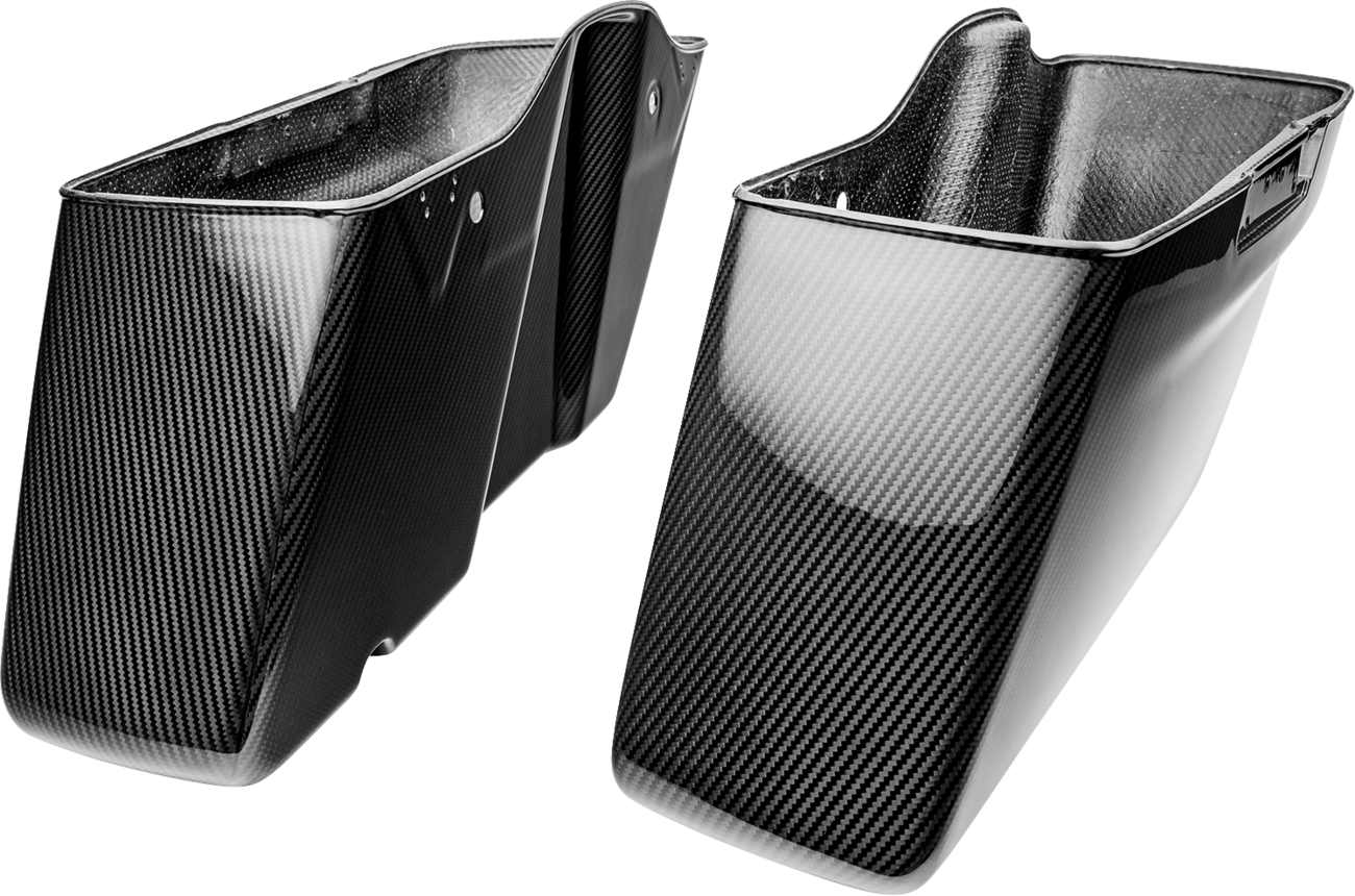 SLYFOX Carbon Gloss Saddlebag Bottoms for FL '14-'23 – Part #1020-SBTC-G