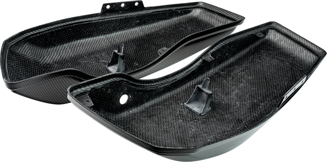 SLYFOX Carbon Gloss Saddlebag Lids for Harley-Davidson FL 2024-2025 – Part #1022-SBLC-G