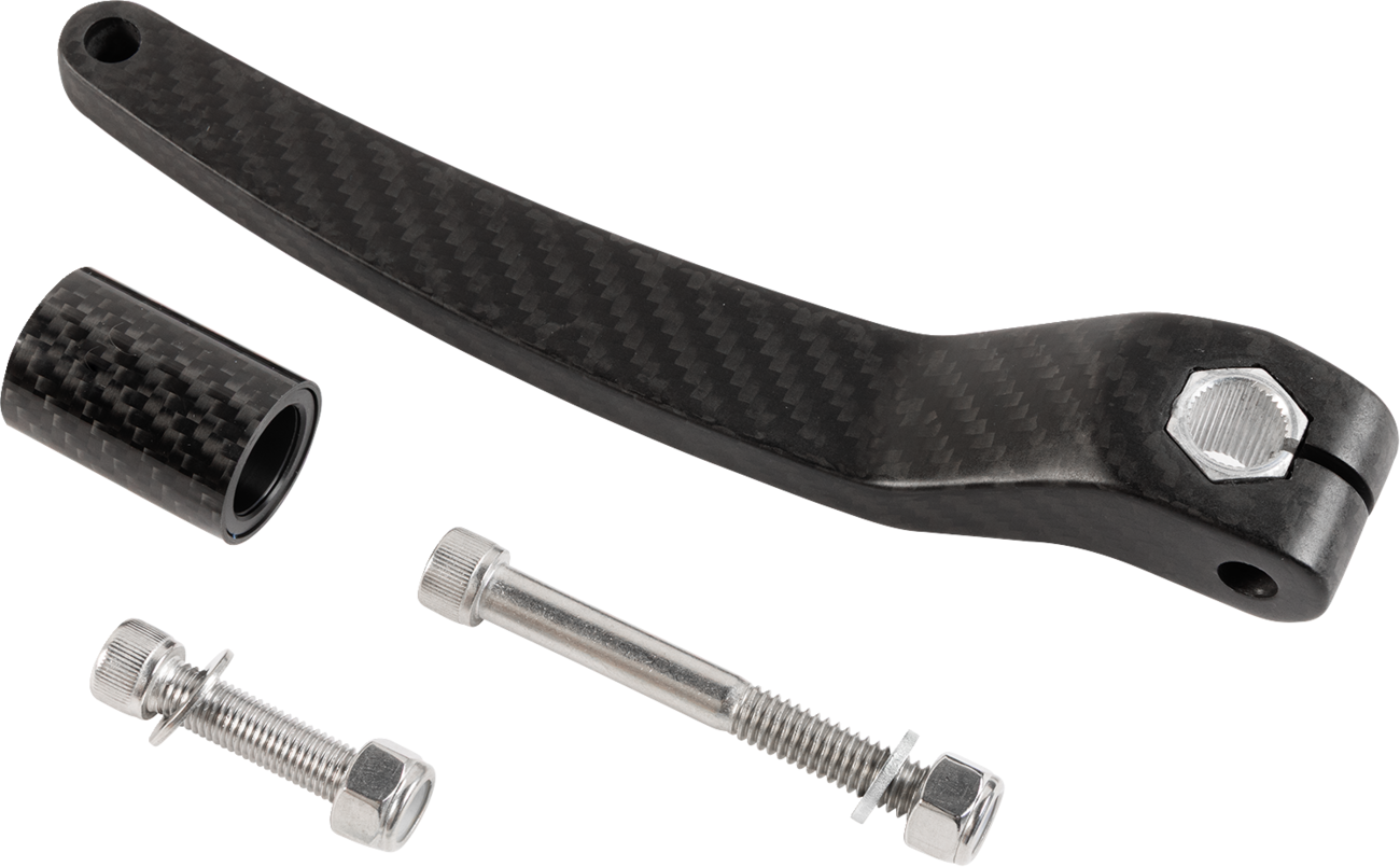 SLYFOX Carbon Matte Shifter Arm - Part Number 1015-SAXC-M