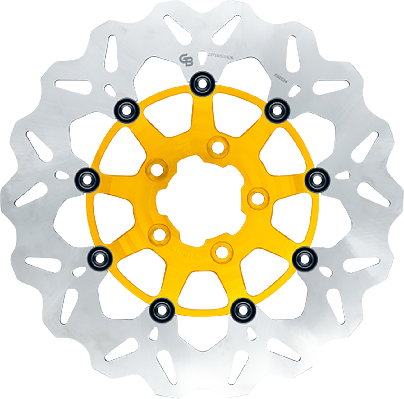 GBRAKES Brake Rotor - Front - Gold GBDU005