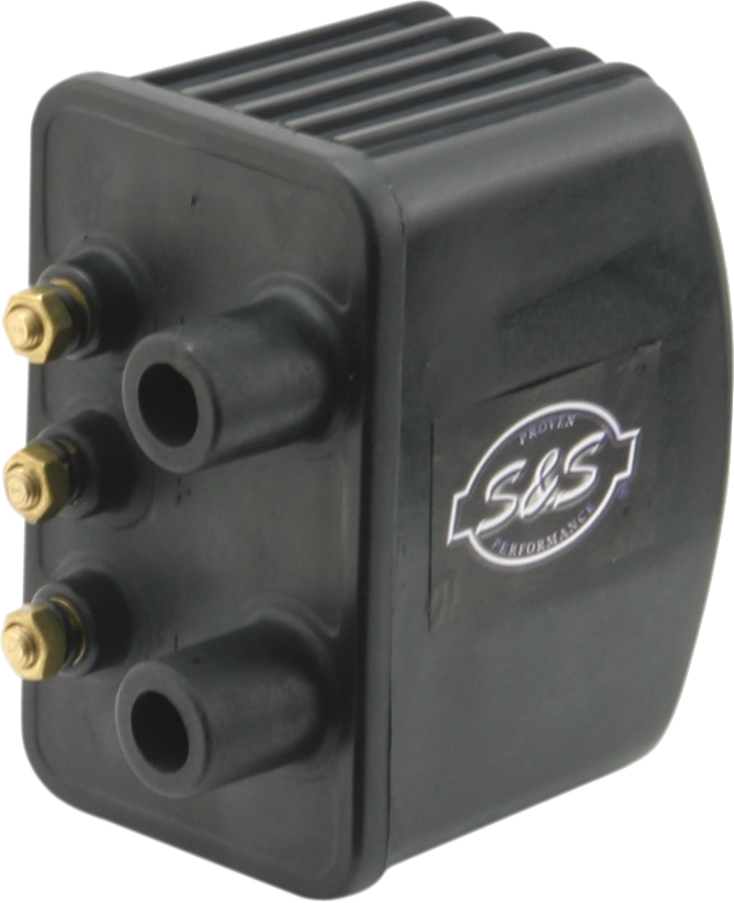 S&S CYCLE Single-Fire Ignition Coil - Black for Harley Davidson 55-1571