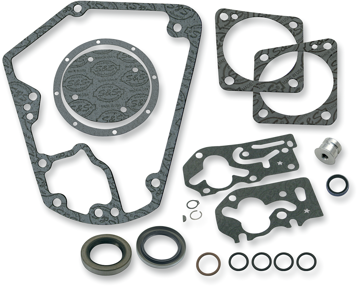 S&S CYCLE Lower End Gasket Kit for 4" and 4.125" Super Side Winder Plus - Part No. 31-2068