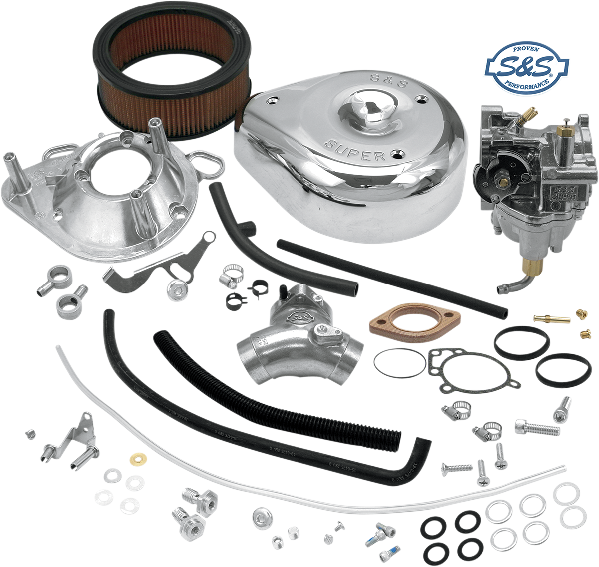 S&S Cycle Super G Carburetor Kit for Evolution Big Twin – Part 11-0434