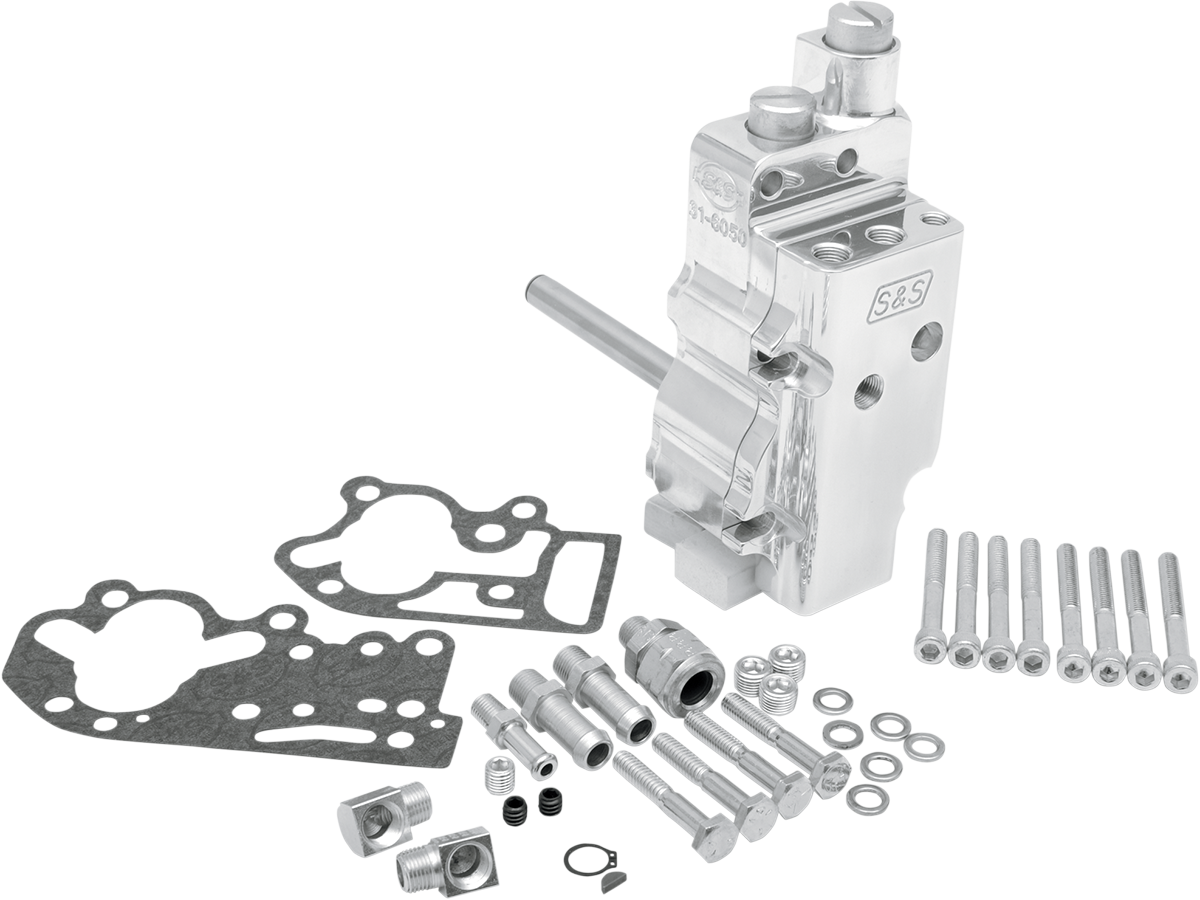 S&S Cycle Billet Oil Pump 31-6203 for Harley-Davidson Engines