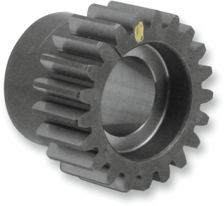 S&S CYCLE Pinion Gear 33-4143 for Harley Big Twin 1977-1989 - 1.4737" to 1.4745" Yellow Finish