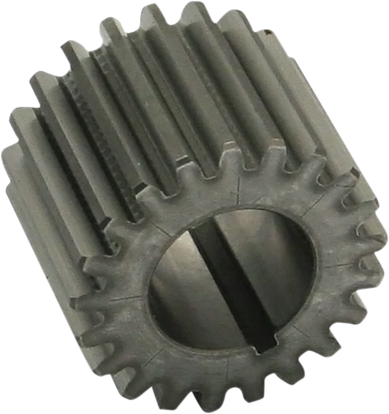 S&S CYCLE Pinion Gear 33-4126 for Big Twin '54-'77 - 1.4460" to 1.4465" White Finish