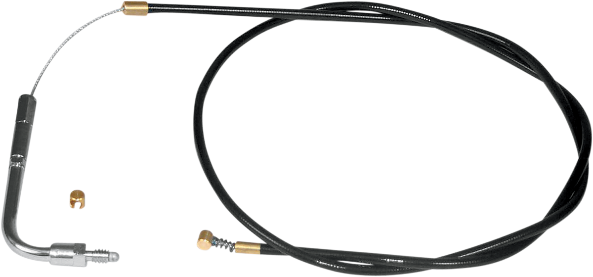 S&S Cycle Replacement Throttle Cable for Dual-Cable Throttle Assembly Kits - 39 Inches, Part Number 19-0434