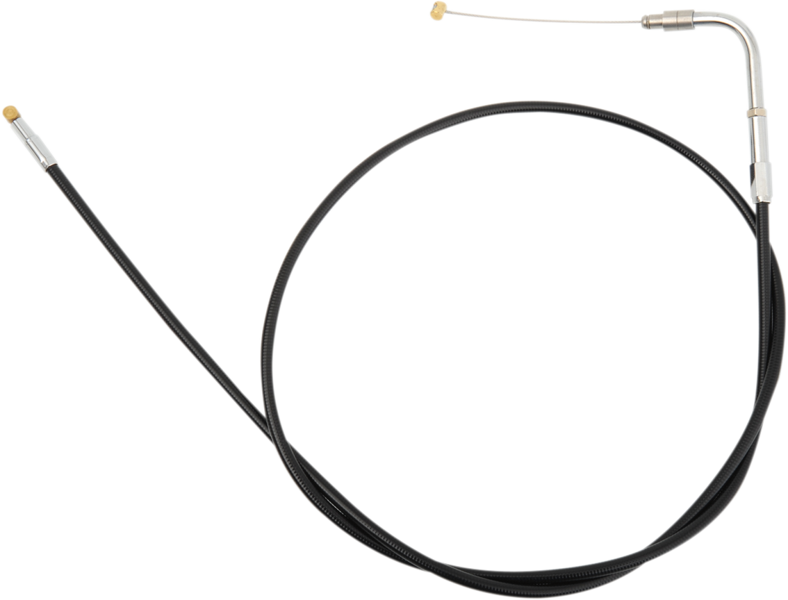 S&S CYCLE Black Vinyl Throttle Cable 48" Part 19-0464 for Early-Style S&S Carburetors