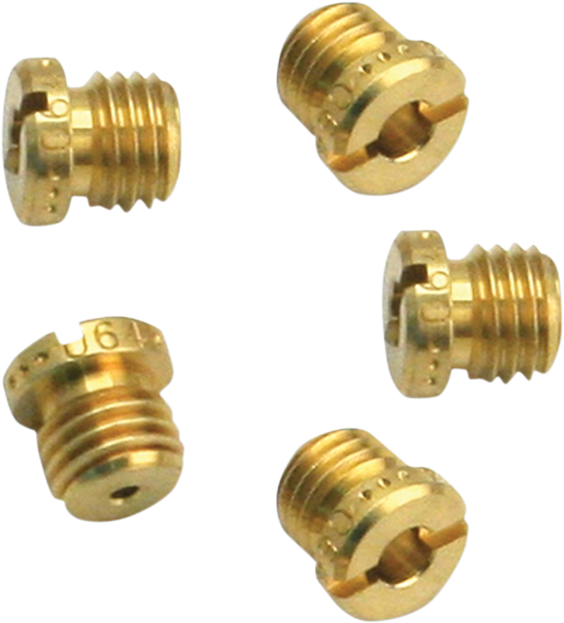 S&S CYCLE Main Jets - .076 Inch, Part Number 11-7238, 5-Pack