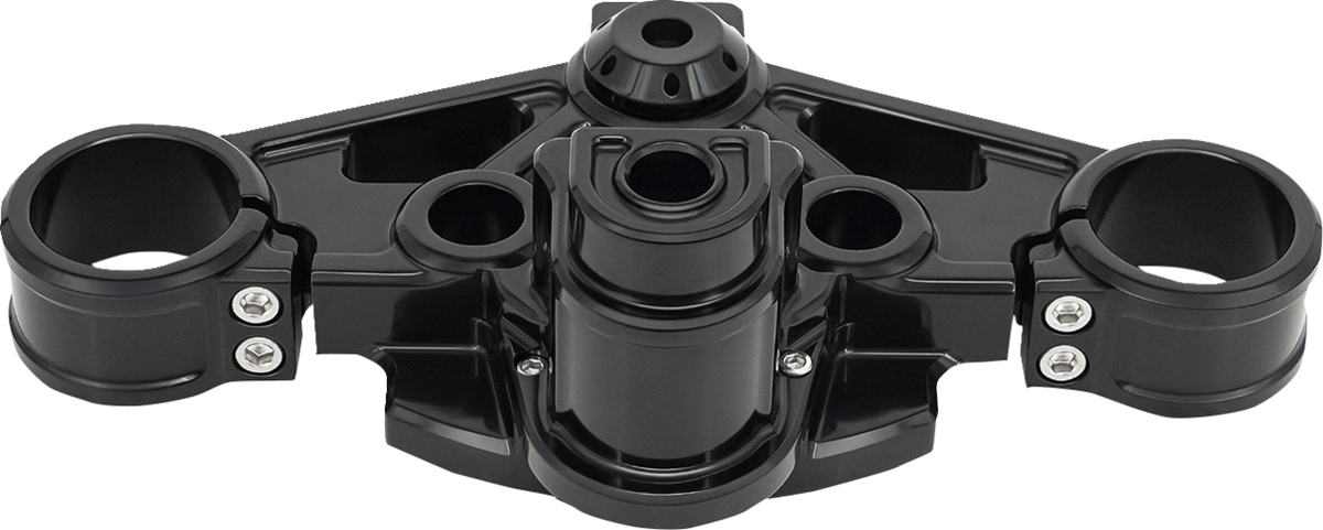 Arlen Ness 130-014 Black Billet Top Triple Tree