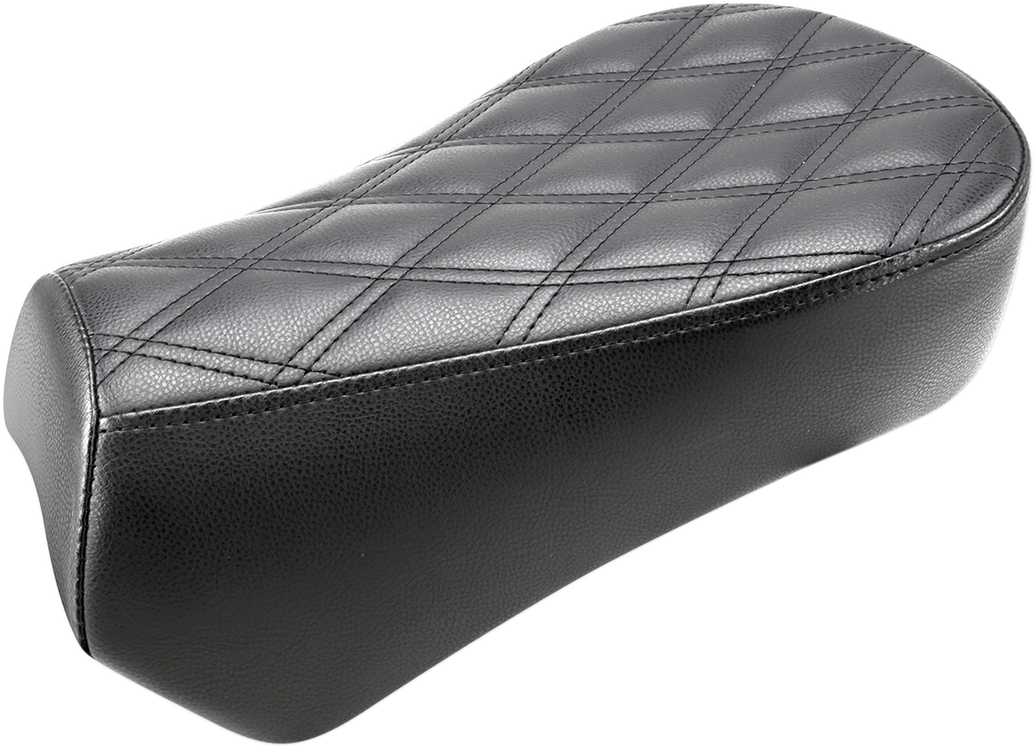 Saddlemmen Renegade Pillion Pad with Lattice Stitching for Scout Bobber and Rogue 2018-2024 – Black I18-33-012LS