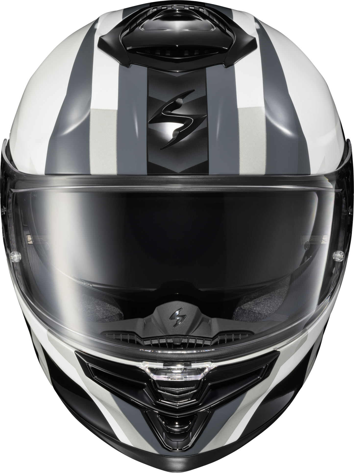 Scorpion EXO ECL-1015 Exo Eclipse Full Face Helmet with Pivot White Finish * Size Large