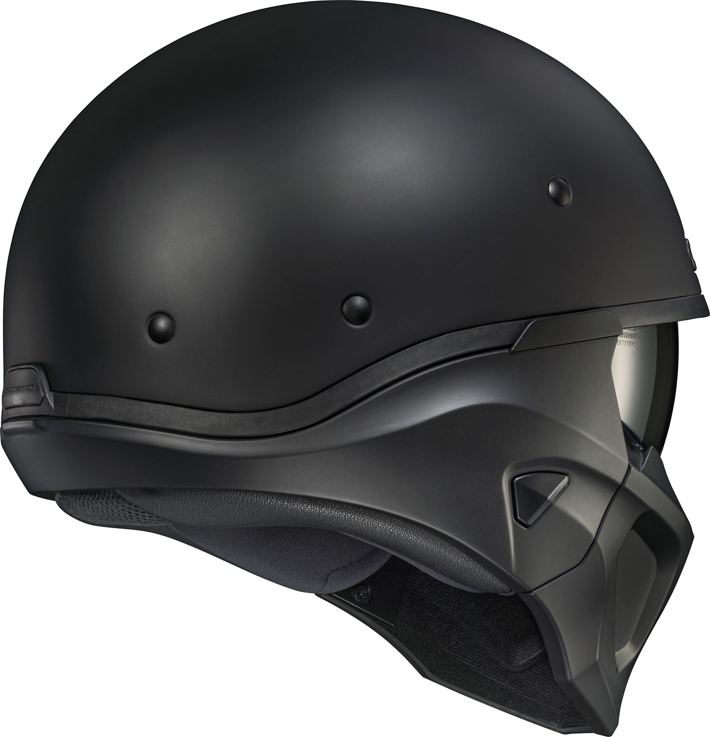 Scorpion EXO Covert X Open Face Helmet Matte Black Medium (Part #COX-1604)